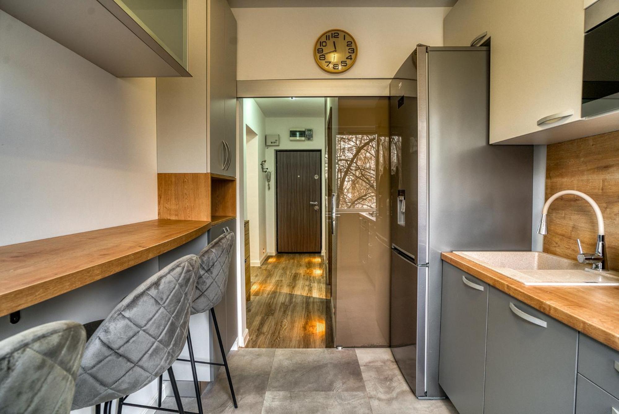 City Chic Retreat: Newly Renovated 1Br Apartment Bukarest Exterior foto